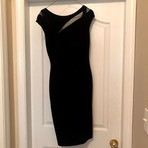 Little Black Dress with cutouts, Size 4